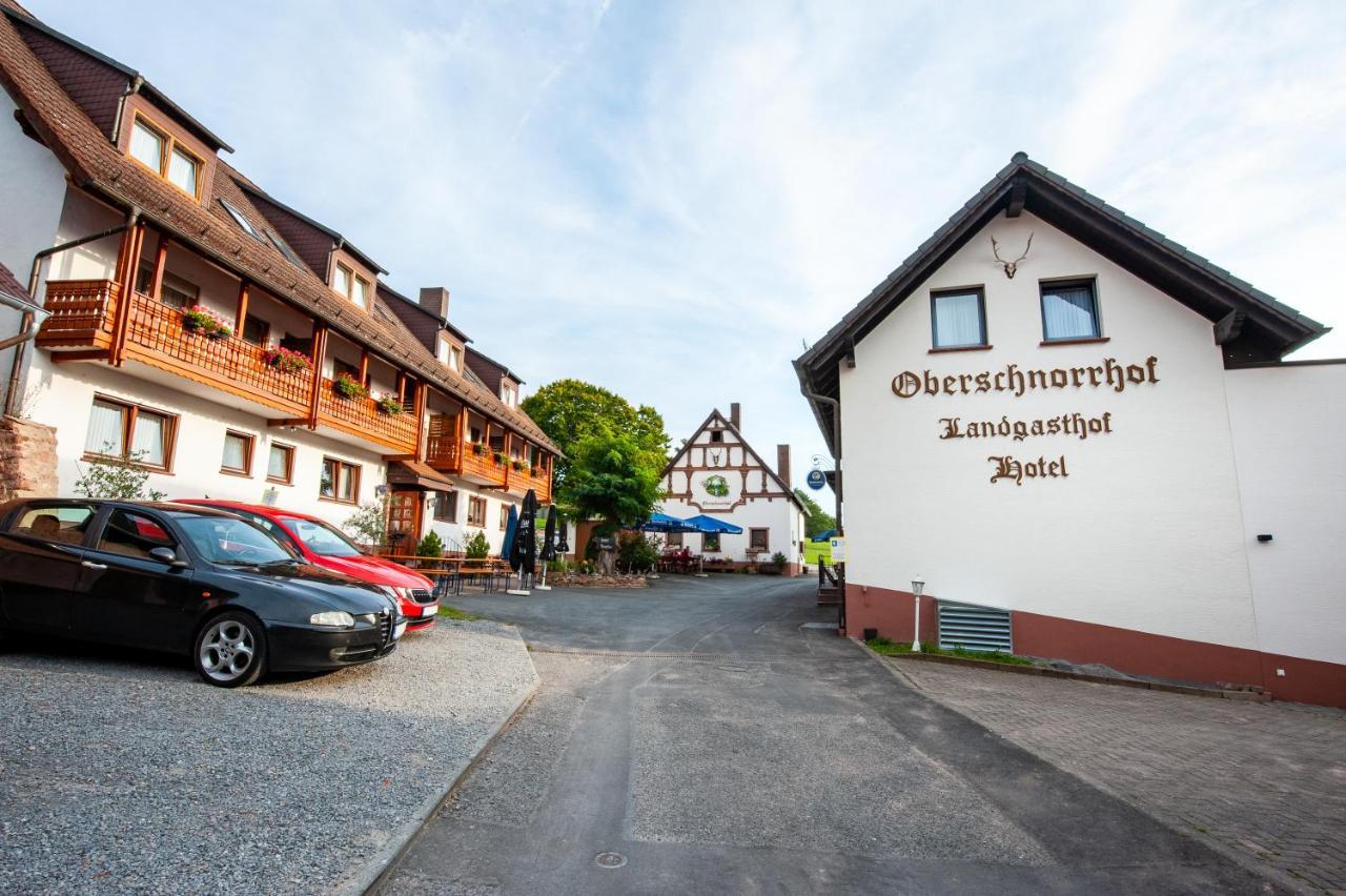 Hotel Landgasthof Oberschnorrhof Dammbach Eksteriør billede